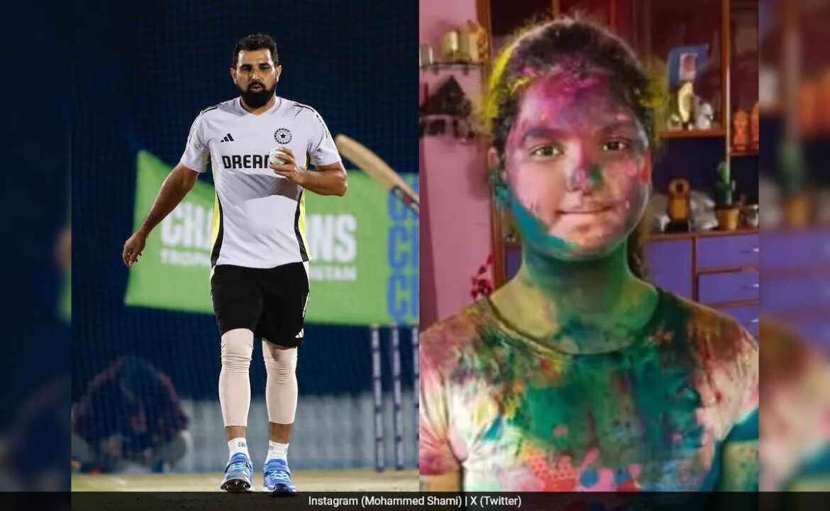 హోలీ ‘క్రైమ్’ ఆడటం: మహ్మద్ షమీ కుమార్తె మతాధికారి యొక్క తాజా లక్ష్యం హోలీ 'క్రైమ్' ఆడటం: మహ్మద్ షమీ కుమార్తె మతాధికారి యొక్క తాజా లక్ష్యం అవుతుంది
