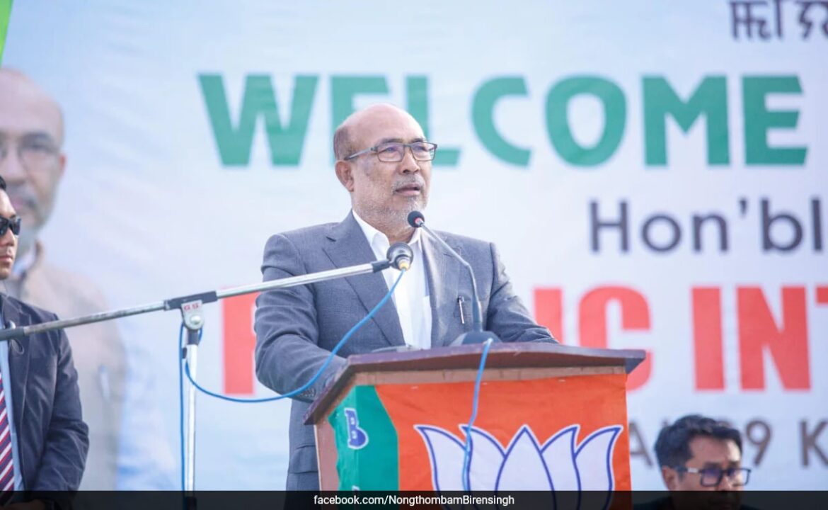 “1960 ల నుండి వేలాది మంది శరణార్థులు మణిపూర్లో స్థిరపడ్డారు”: బిరెన్ సింగ్ "1960 ల నుండి వేలాది మంది శరణార్థులు మణిపూర్లో స్థిరపడ్డారు": బిరెన్ సింగ్