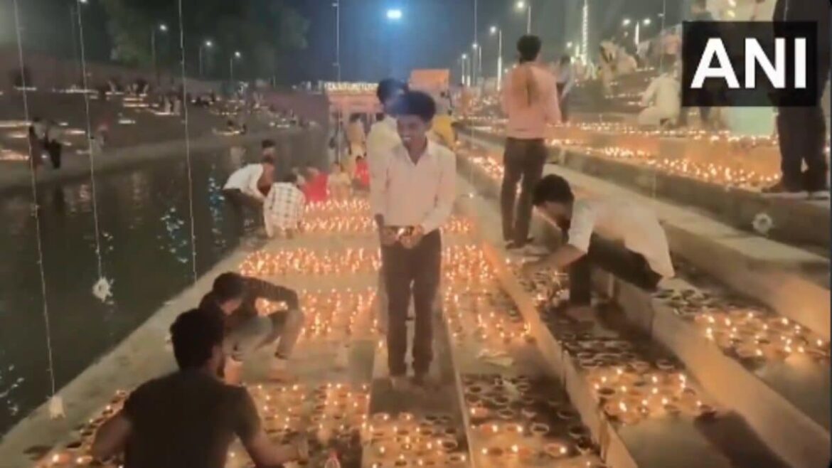 రామ్ నవమిని జరుపుకోవడానికి అయోధ్యలో 2.5 లక్షలకు పైగా డియాస్ వెలిగిపోయారు | News18