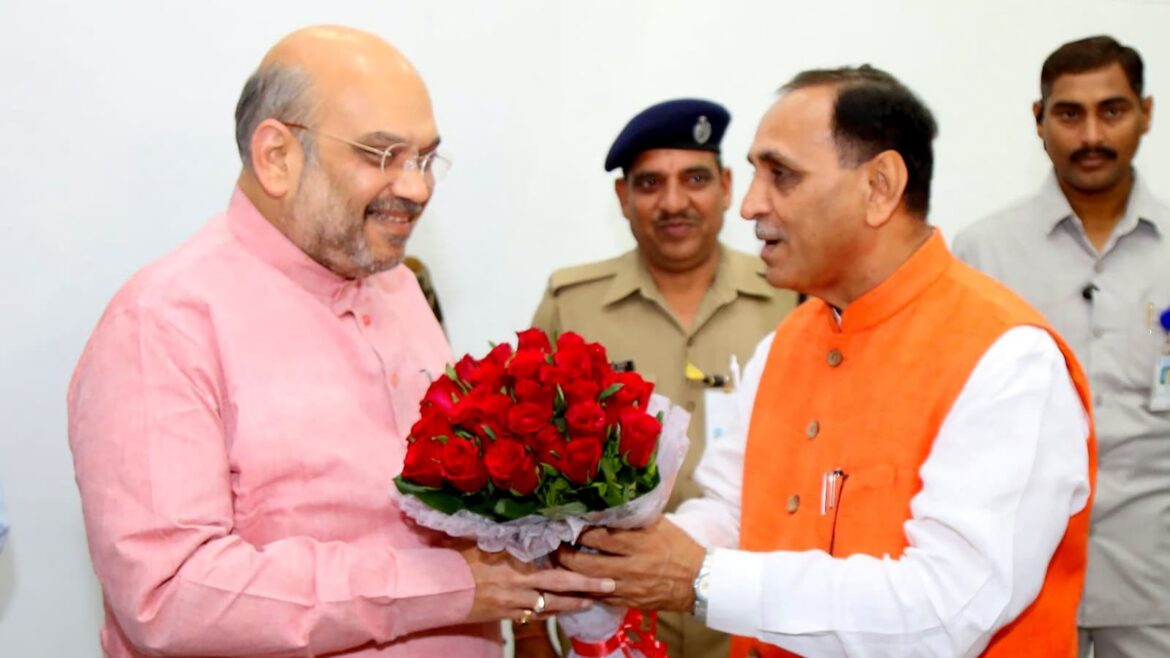 ‘అతను ప్రతి బాధ్యతను నెరవేర్చాడు’: అమిత్ షా మాజీ గుజరాత్ సిఎం విజయ్ News18