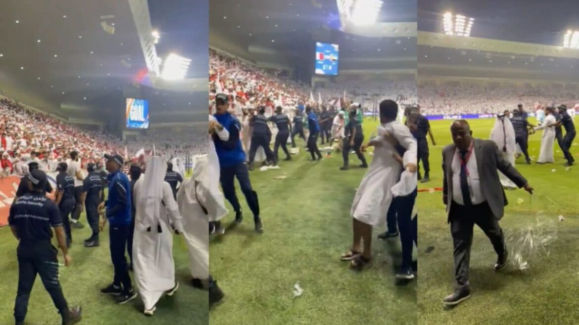 2026 FIFA ప్రపంచ కప్‌కు ఖతార్ అర్హత సాధించడంతో UAE అభిమానులు పిచ్‌పై దాడి చేసిన తర్వాత దుబాయ్‌లో అల్లర్లు లాంటి దృశ్యాలు | Watch | క్రీడా వార్తలు
