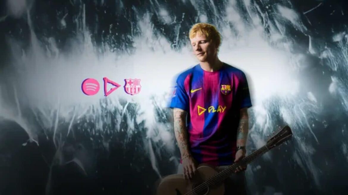 ఎడ్ షీరాన్ బార్సిలోనా యొక్క ప్రారంభ లైనప్‌లో చేరాడు - ఎల్ క్లాసికో కోసం వారి జెర్సీలో | స్పోర్ట్స్ న్యూస్
