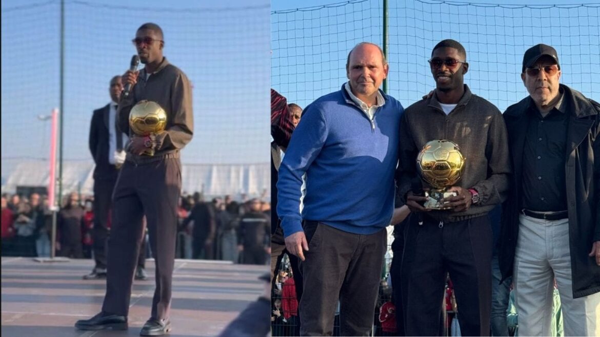 'ఎవ్రెక్స్ హీరో': ఓస్మనే డెంబెలే బాలన్ డి'ఆర్ ను బాల్య పట్టణంలో ప్రదర్శిస్తాడు | స్పోర్ట్స్ న్యూస్
