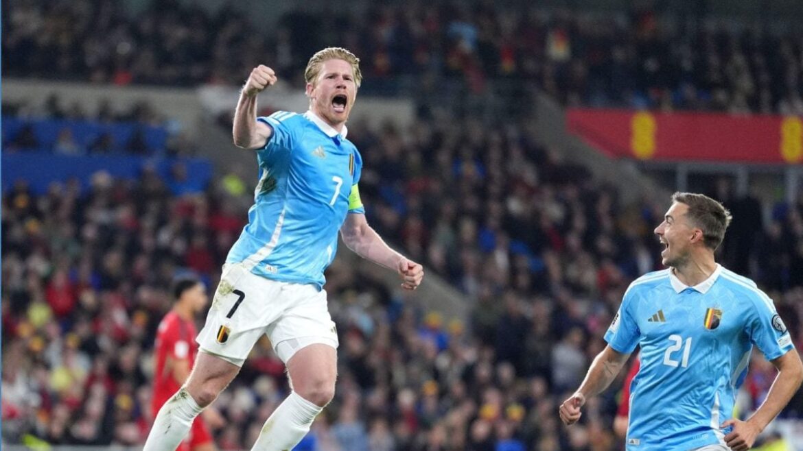 కెవిన్ డి బ్రూయిన్ డబుల్ వద్ద! తప్పక గెలవవలసిన ఘర్షణలో బెల్జియం డౌన్ వేల్స్ | స్పోర్ట్స్ న్యూస్
