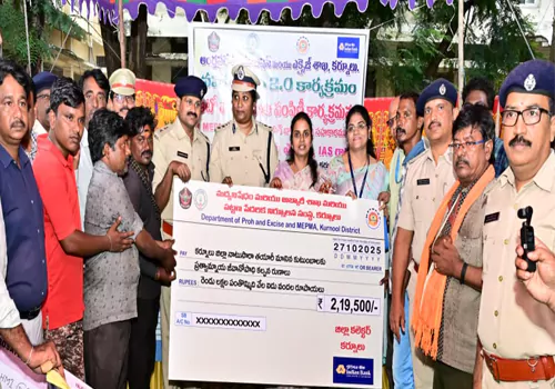 నాటు సారా తయారీకి స్వస్తి పలికిన కుటుంబాలకు – ACPS NEWS నాటు సారా తయారీకి స్వస్తి పలికిన కుటుంబాలకు