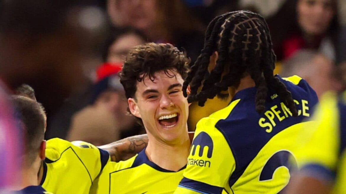 'ది టేస్ట్ ఆఫ్...'! టోటెన్‌హామ్ టీనేజర్ ఆర్చీ గ్రే ప్యాలెస్‌పై తొలి సమ్మె తర్వాత కొనసాగాలని చూస్తున్నాడు | ఫుట్‌బాల్ వార్తలు
